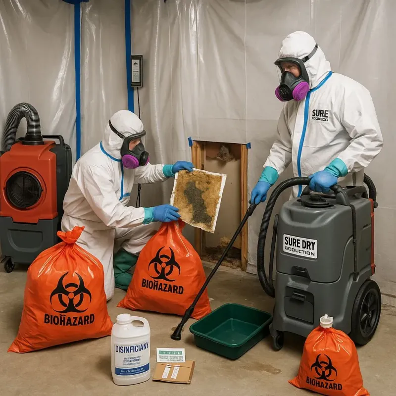 Contaminated Water Handling Protocols process in Blossburg, PA