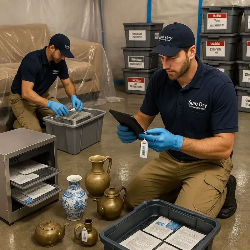 Content Protection and Restoration process in Blossburg, PA